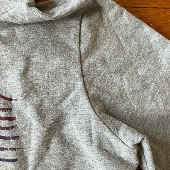 Patagonia Grey Wavy Maybe Ahnya Hoody Hoodie Fleece Lightweight Sweatshirt Small - Picture 4 of 10